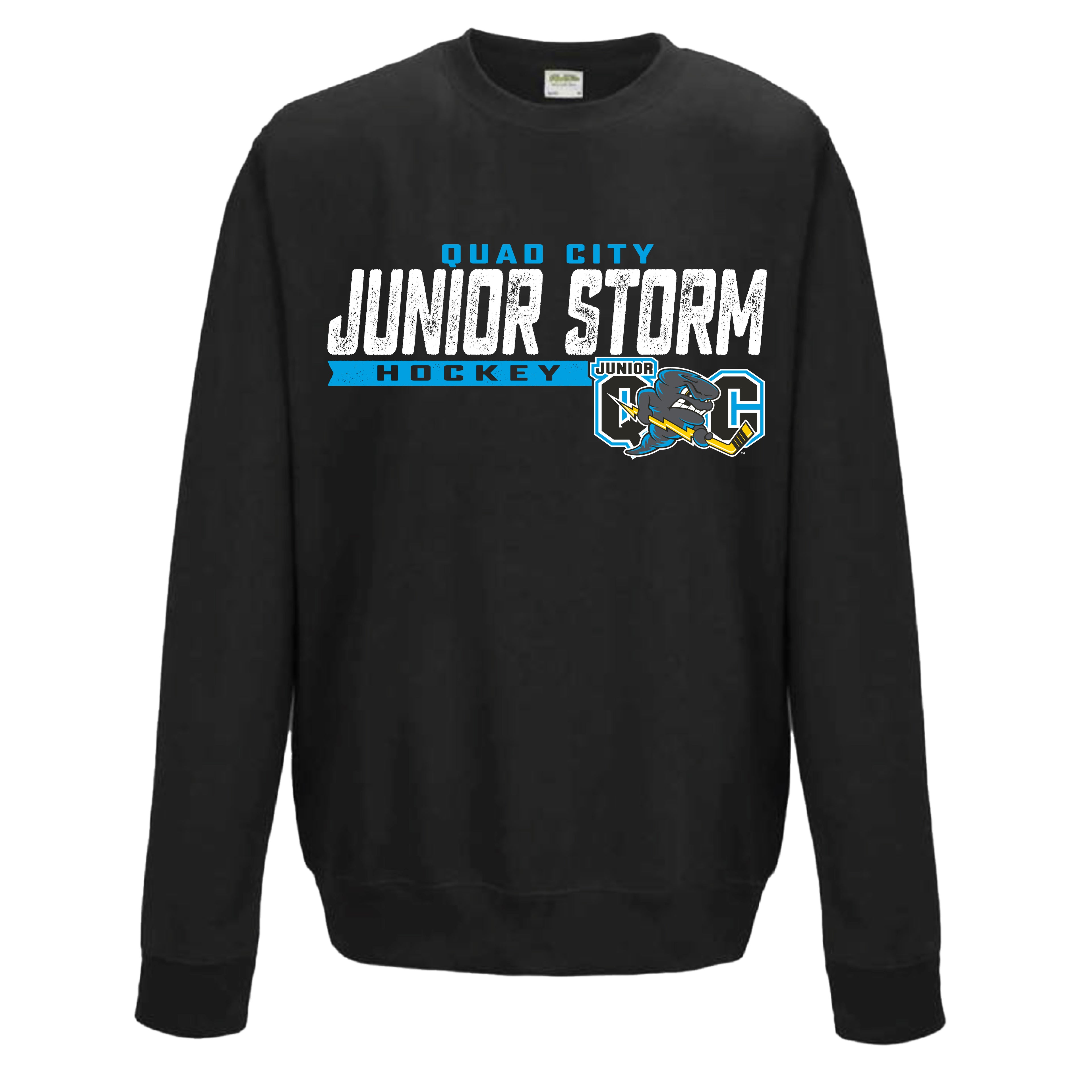 Adult Black Crewneck